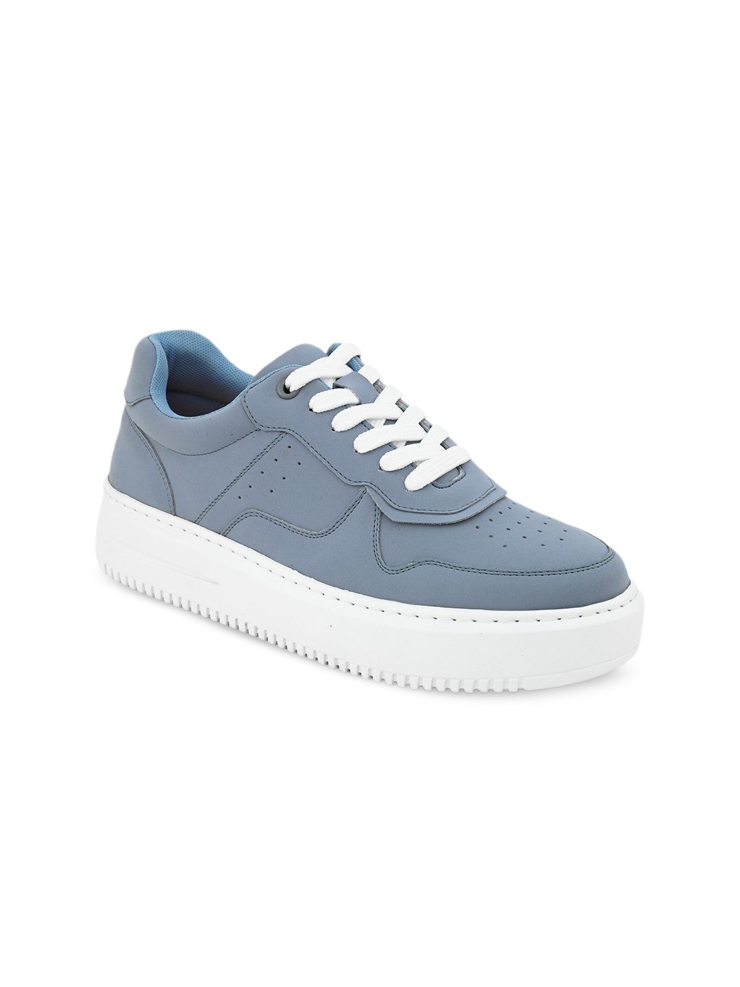 

The Roadster Lifestyle Co. Women Grey Perforated Lightweight Sneakers