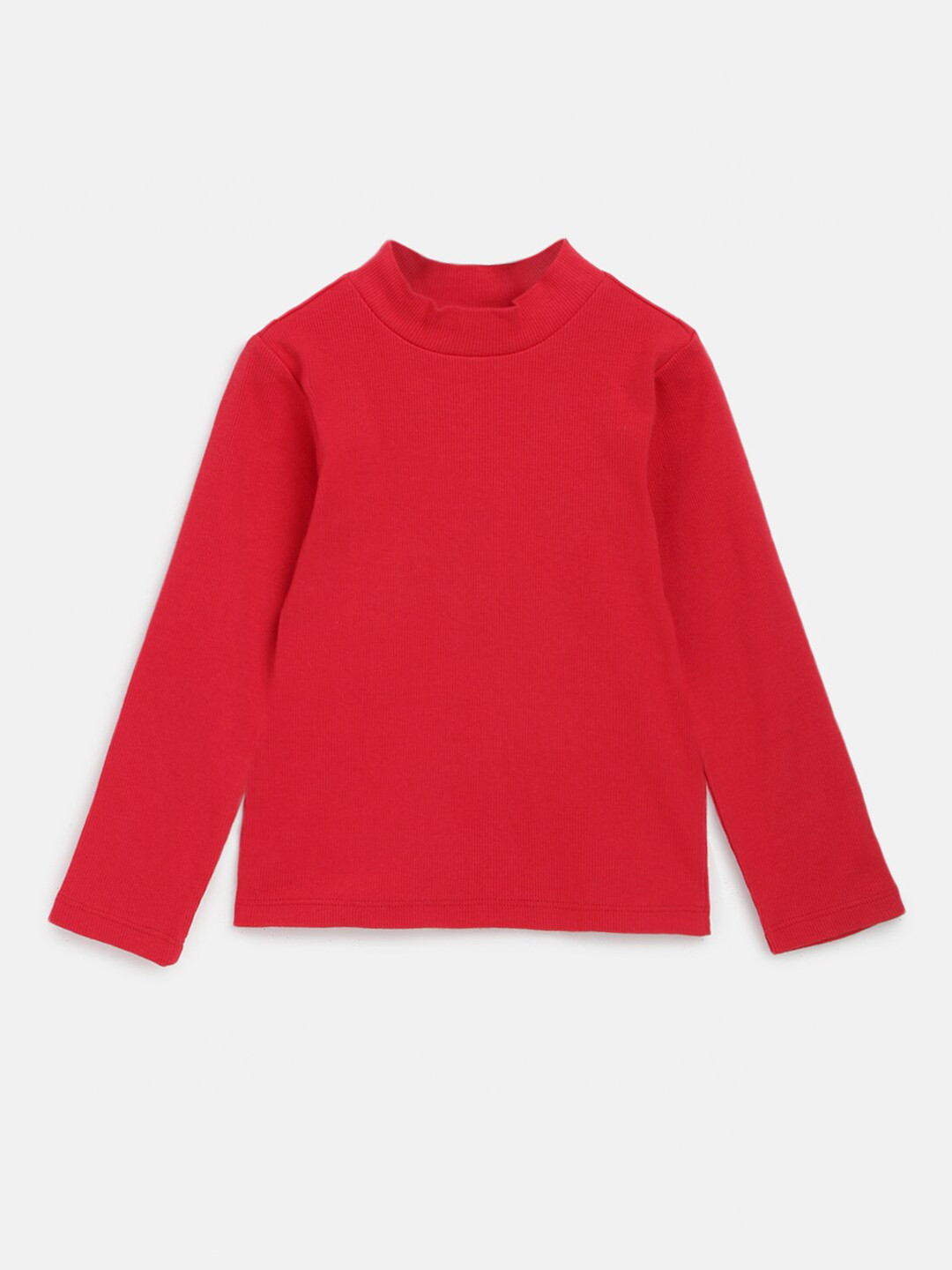 

Chicco Kids High Neck Cotton T-shirt, Red