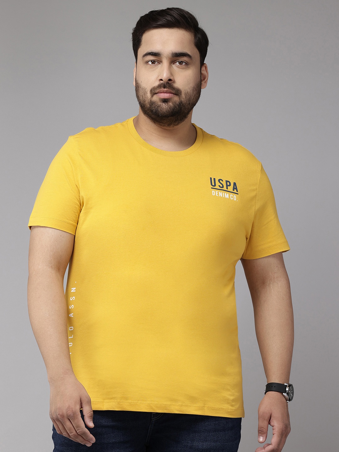 

U.S. Polo Assn. Denim Co. Plus Size Regular T-shirt, Mustard