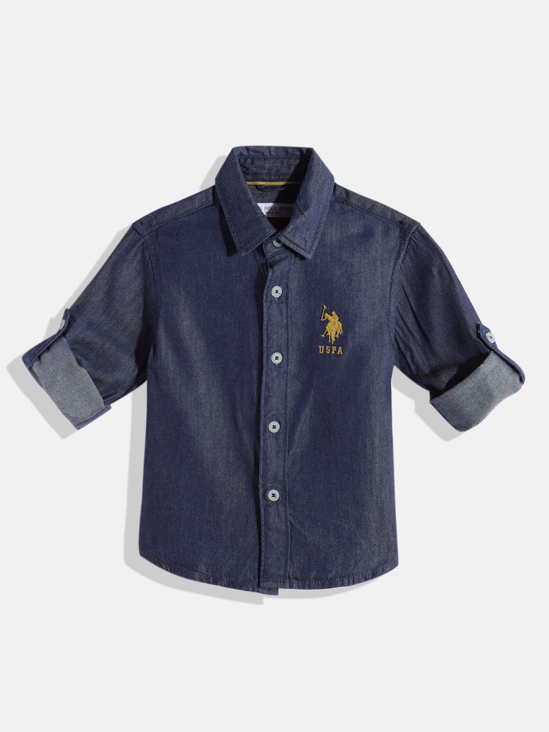 

U.S. Polo Assn. Kids Boys Corduroy Casual Shirt, Blue