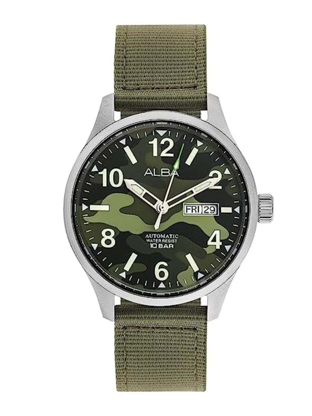 

Alba Men Bracelet Style Straps Analogue Watch ALBAAL4267X1, Green