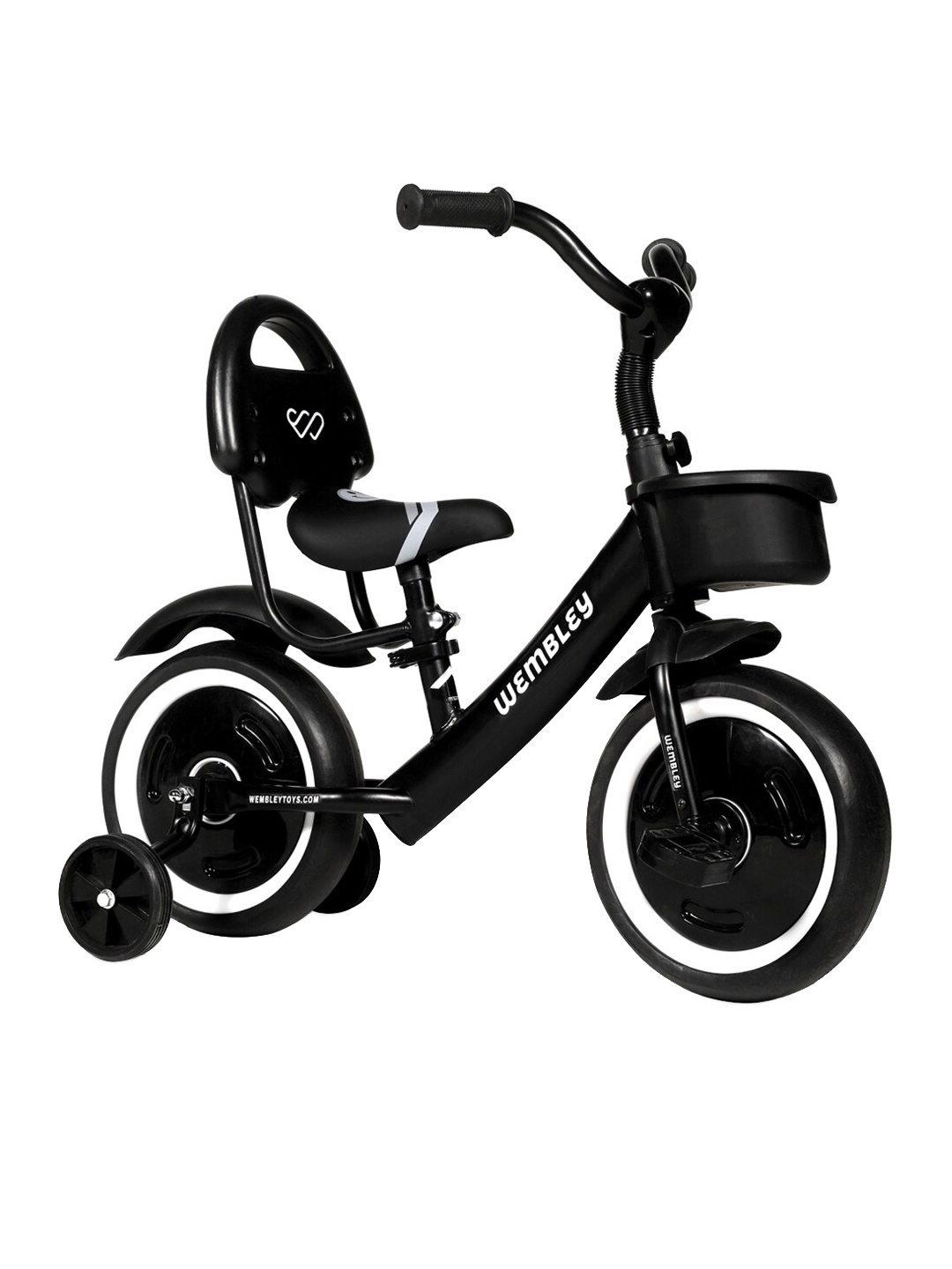 

WEMBLEY Kids Anti Slip Tricycle, Black