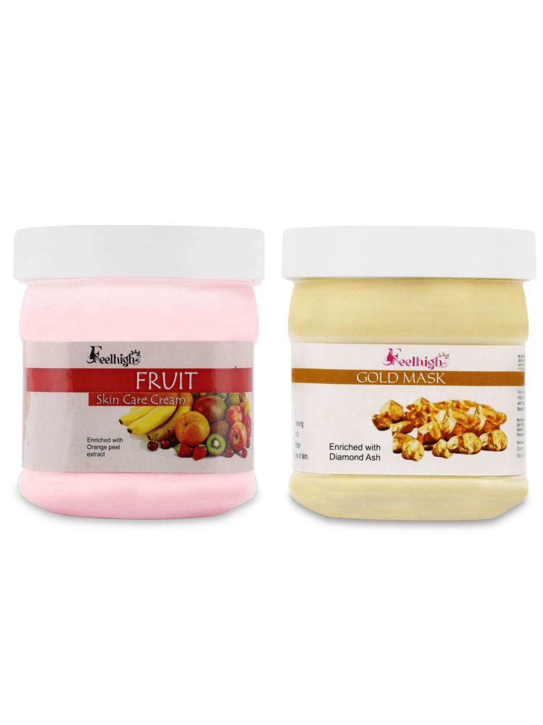 FEELHIGH Face & Body Fruit Cream & Gold Mask