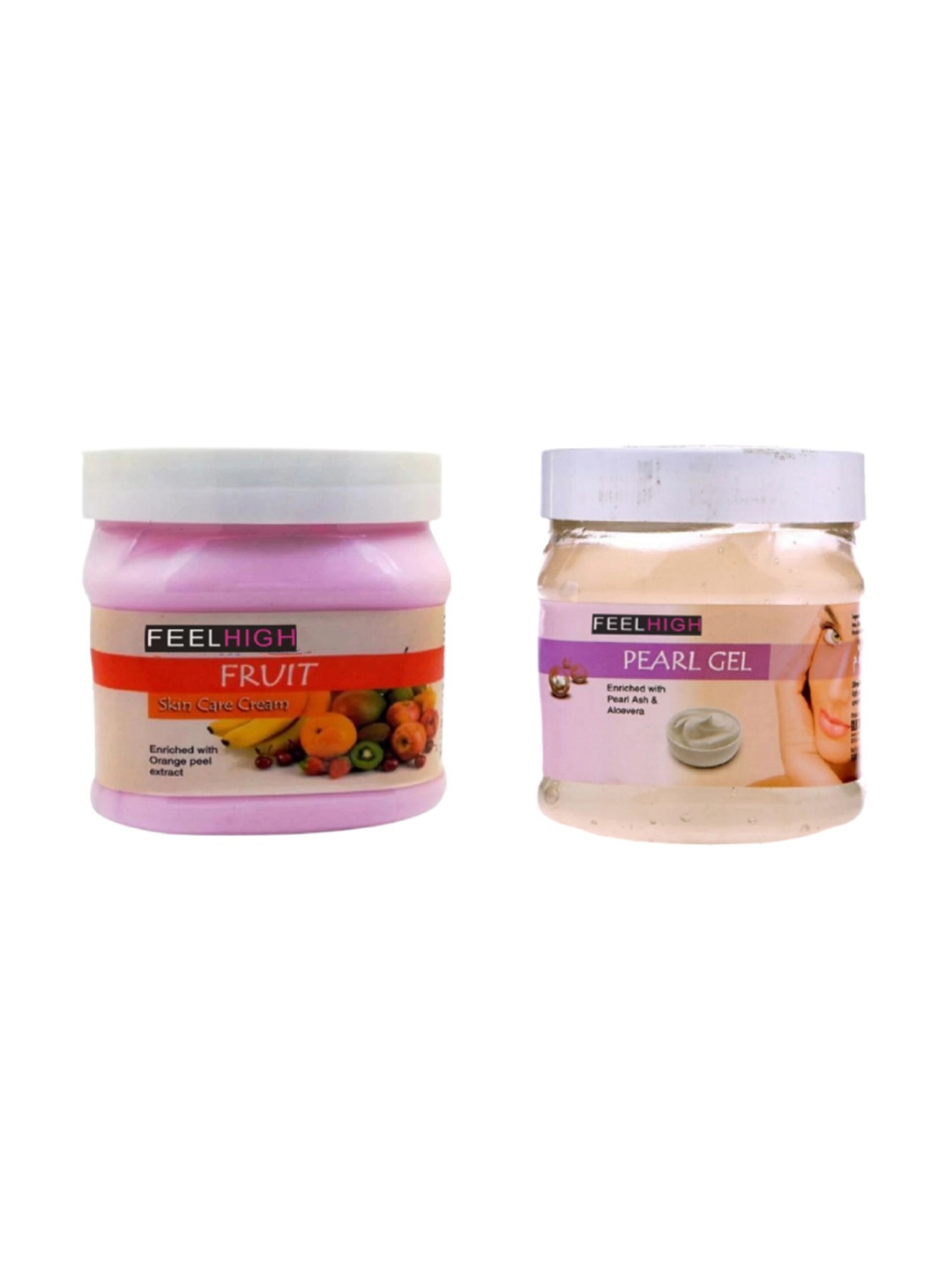 

FEELHIGH Face & Body Fruit Cream & Pearl Gel, Multi