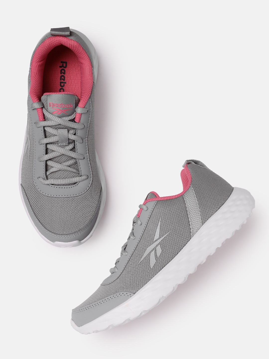 

Reebok Women Woven Design Energy Runner 3.0 Shoes, Grey