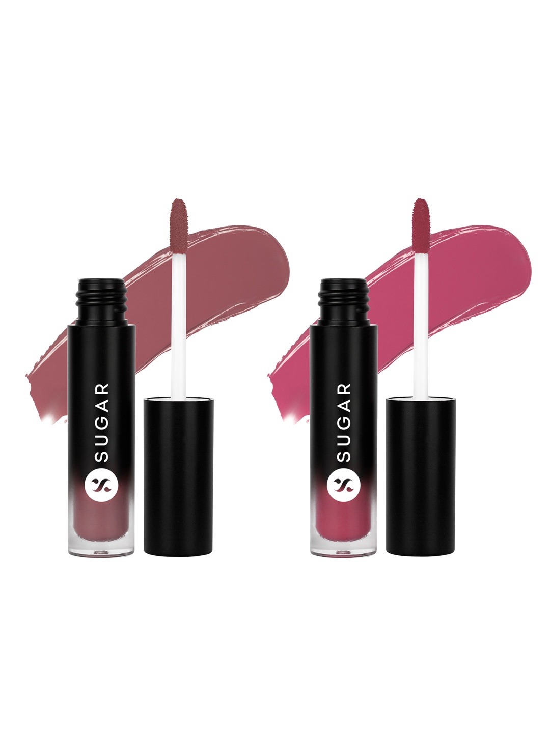 

SUGAR Set of 2 Mousse Muse Maskproof Lip Cream - Bestsellers, Pink