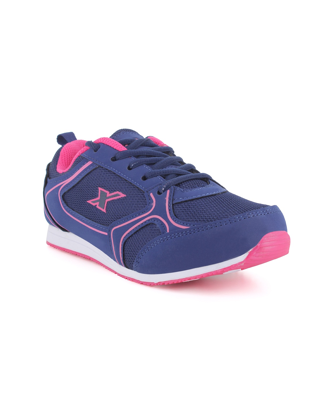 

Sparx Women Textured Mesh Running Shoes, Pink
