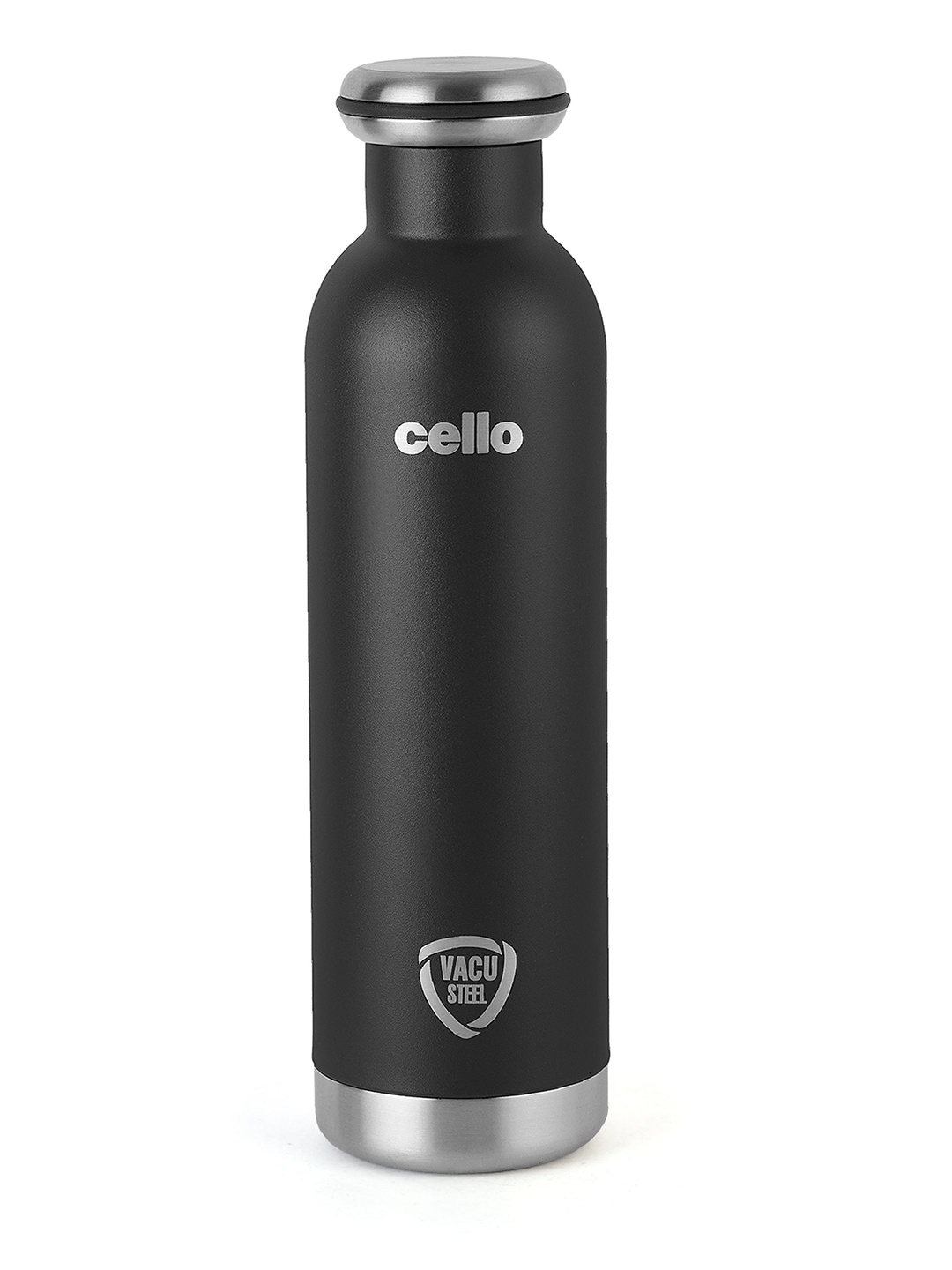

Cello Duro Tuff Black Black Stainless Steel Series Mac Flask Hot & Cold Bottle 600 ml