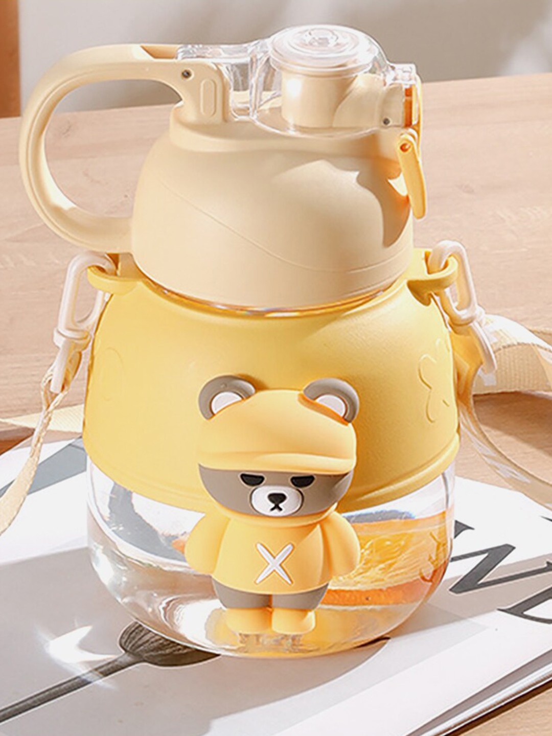 

Little Surprise Box LLP XOXO Kelly Jo Kids Yellow Water Bottle- 1.10 L