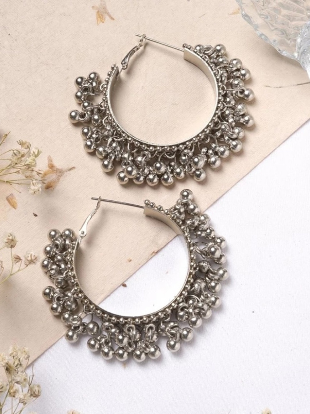 

PRASUB Sterling Silver Necklace & Earrings