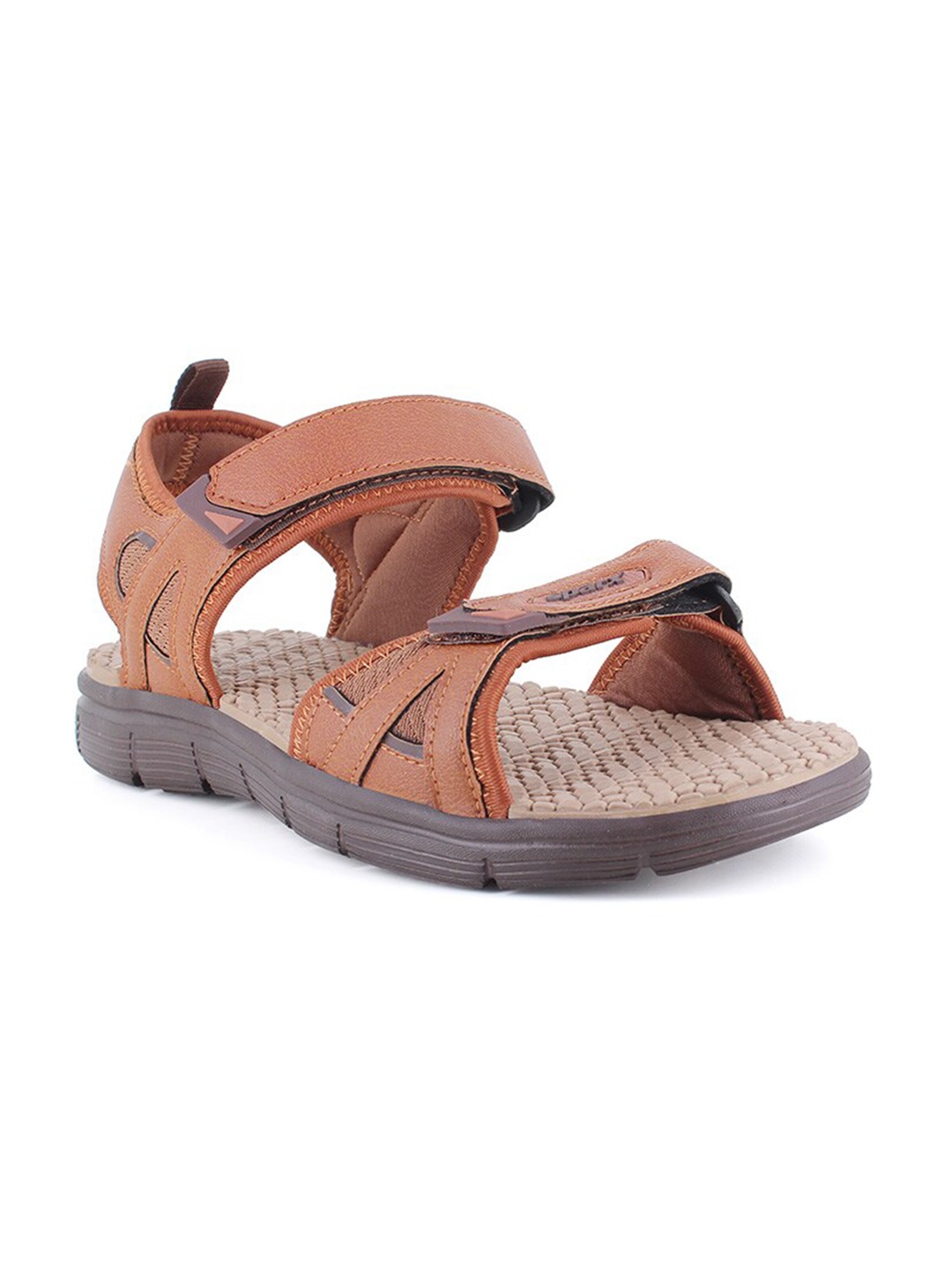 

Sparx Men Textured Sports Sandals, Tan