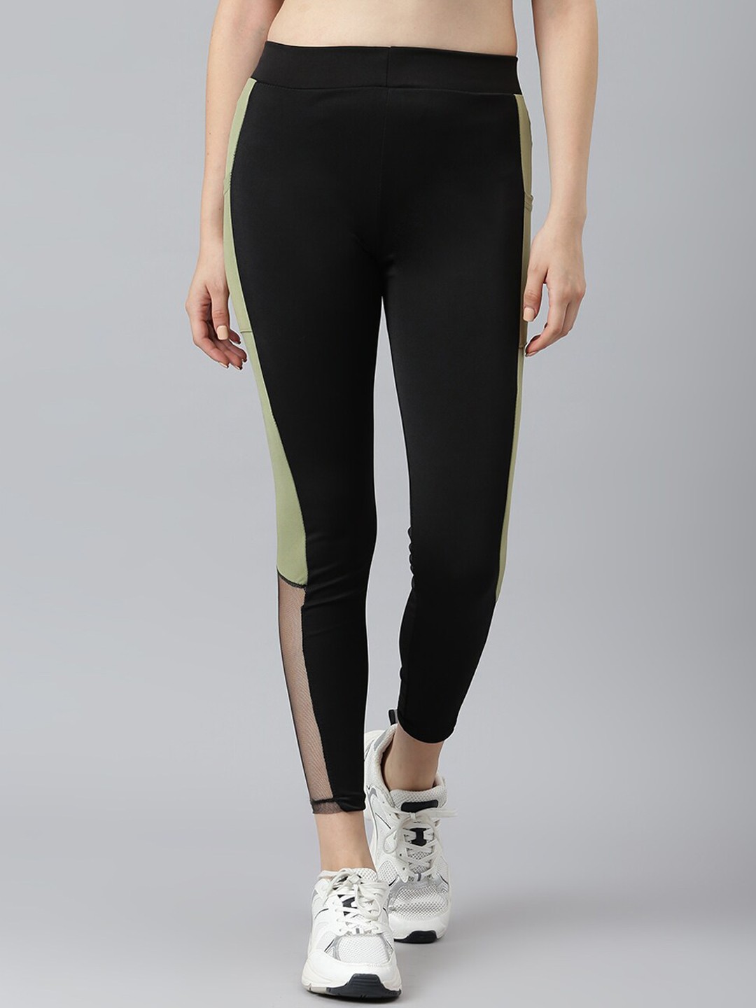 

BAESD Girls Colourblocked Rapid-Dry Sports Track Pants, Black