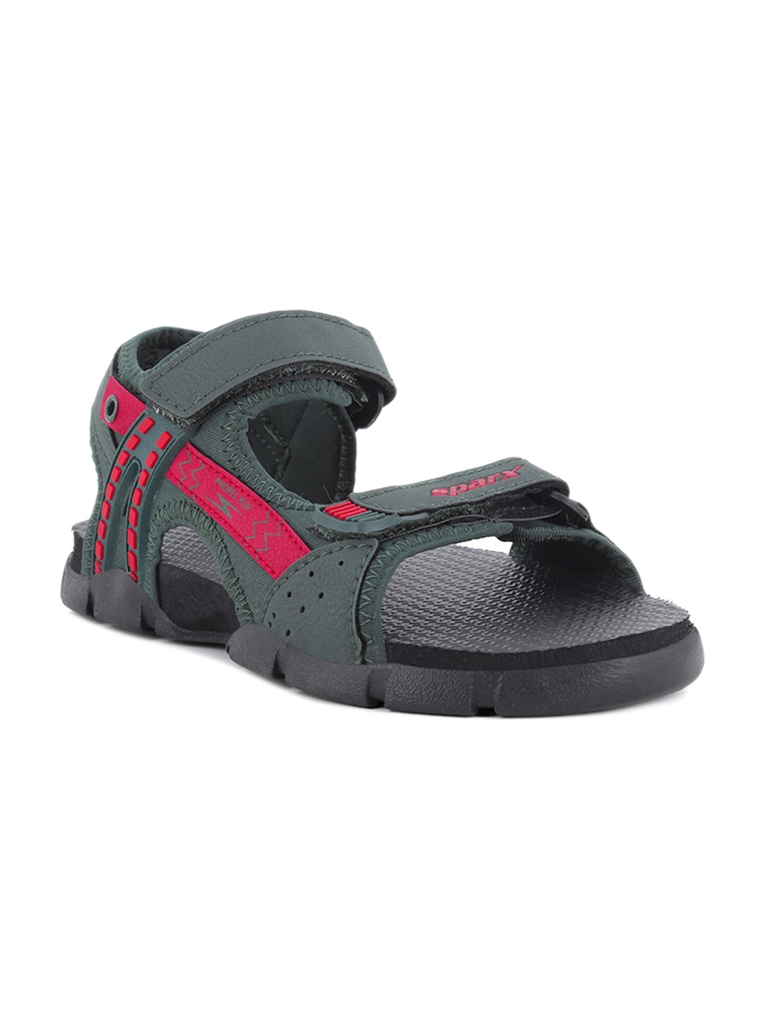 

Sparx Boys Patterned Sports Sandals, Green