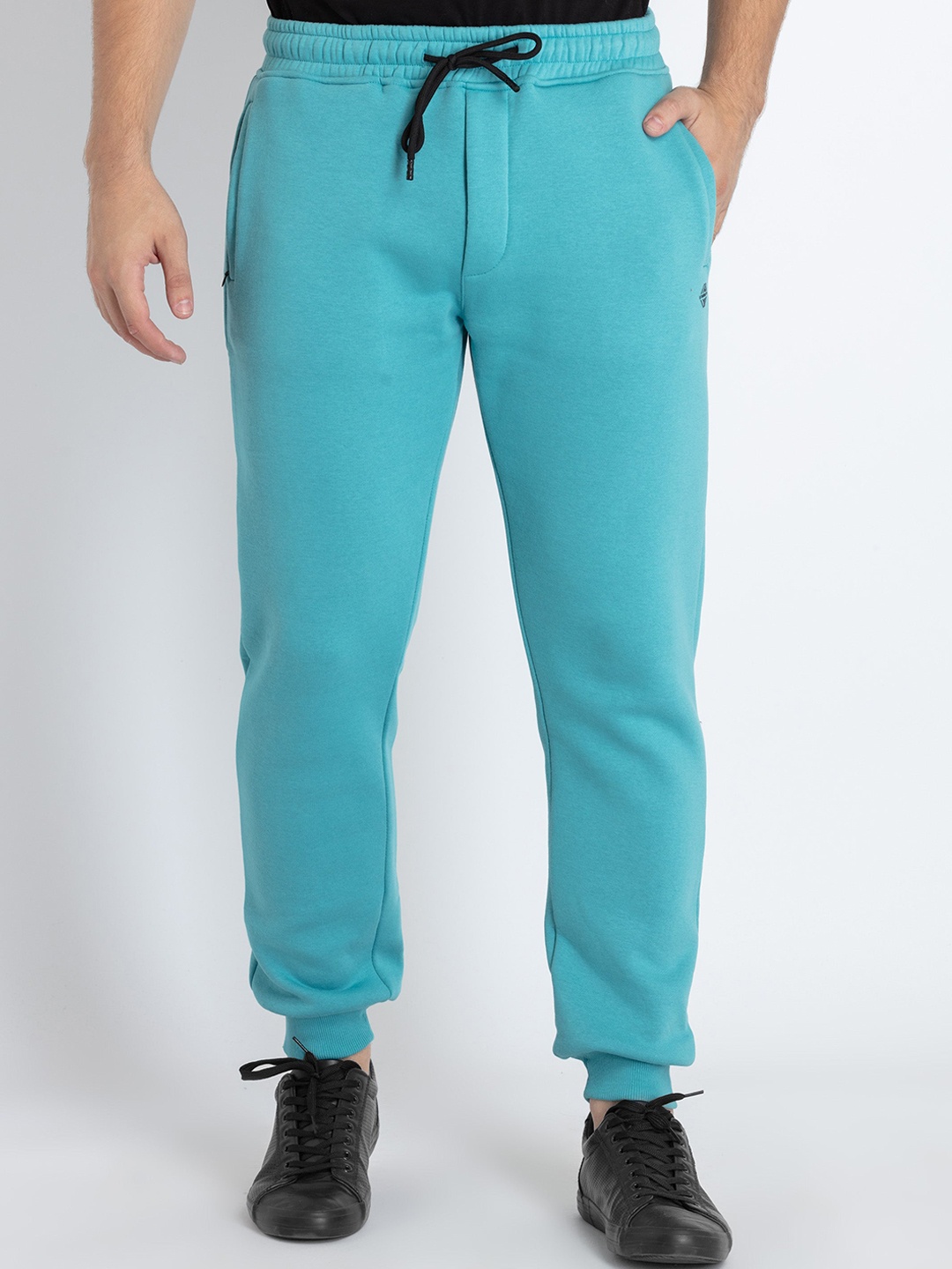 

Status Quo Men Mid-Rise Joggers, Blue