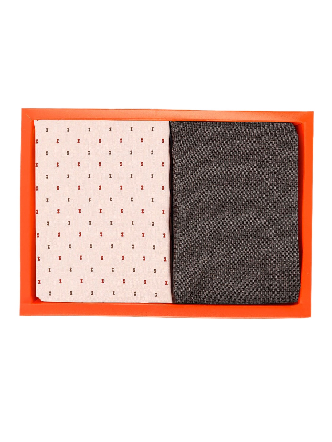 

Ramraj Men Printed Shirt & Trouser Clothing Fabric, Peach