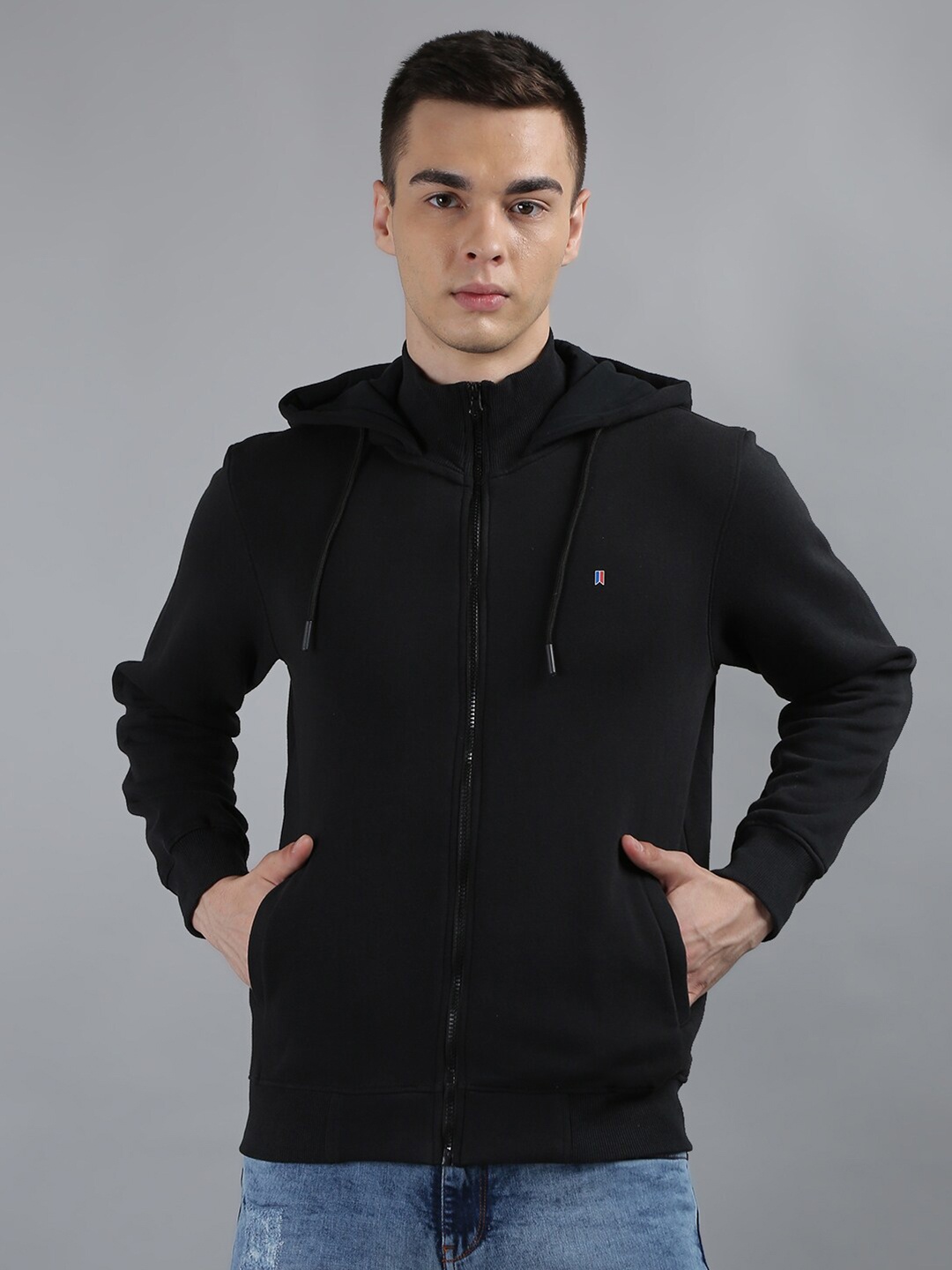 

TIM PARIS Hooded Sweatshirt, Black