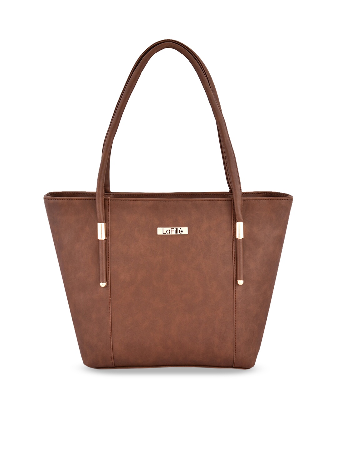 

LaFille Structured Shoulder Bag, Brown