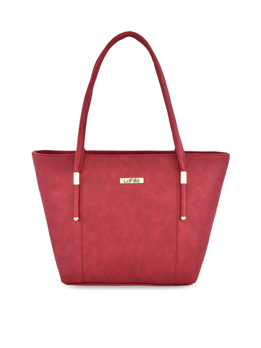 

LaFille Structured Shoulder Bag, Maroon