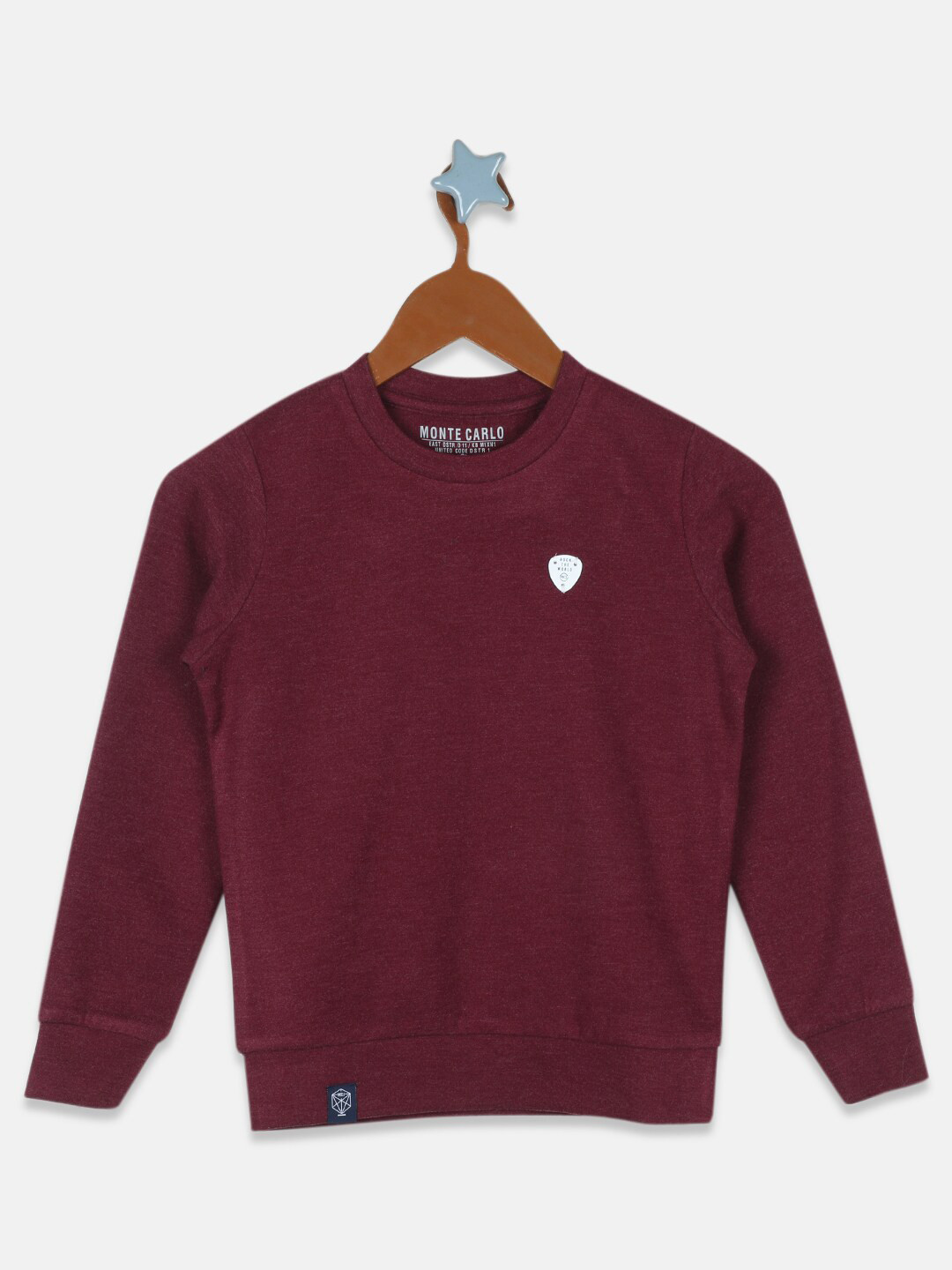 

Monte Carlo Boys Pullover Sweatshirt, Maroon