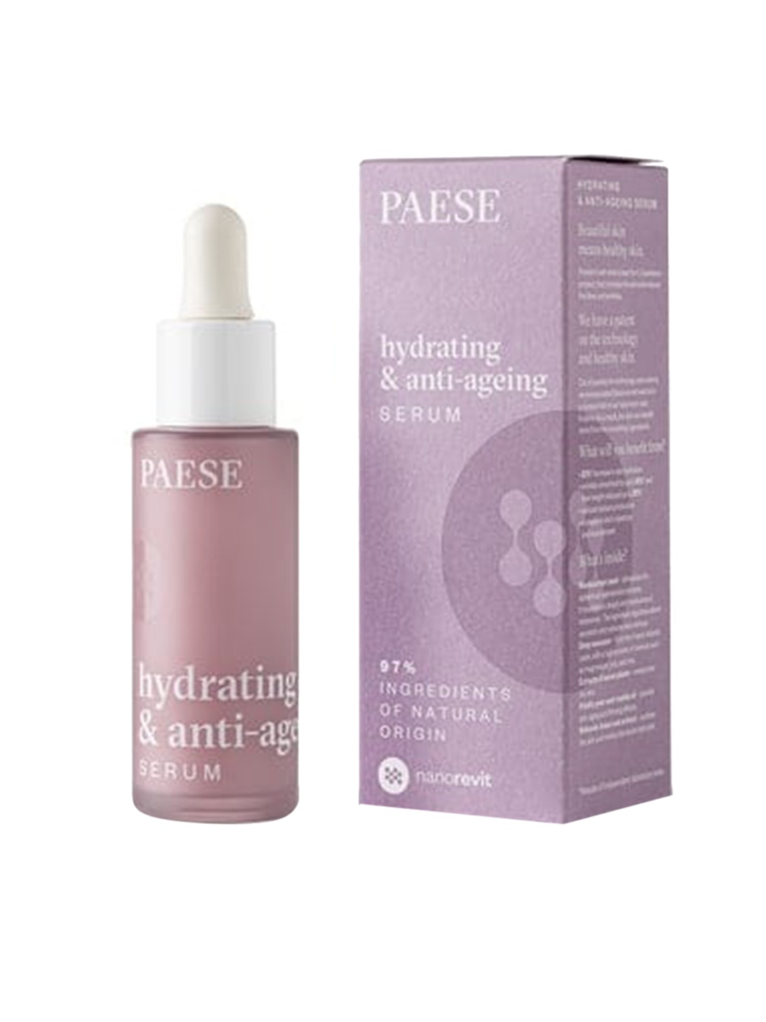 

Paese Cosmetics Hydrating & Anti-Ageing Serum - 30ml, Transparent