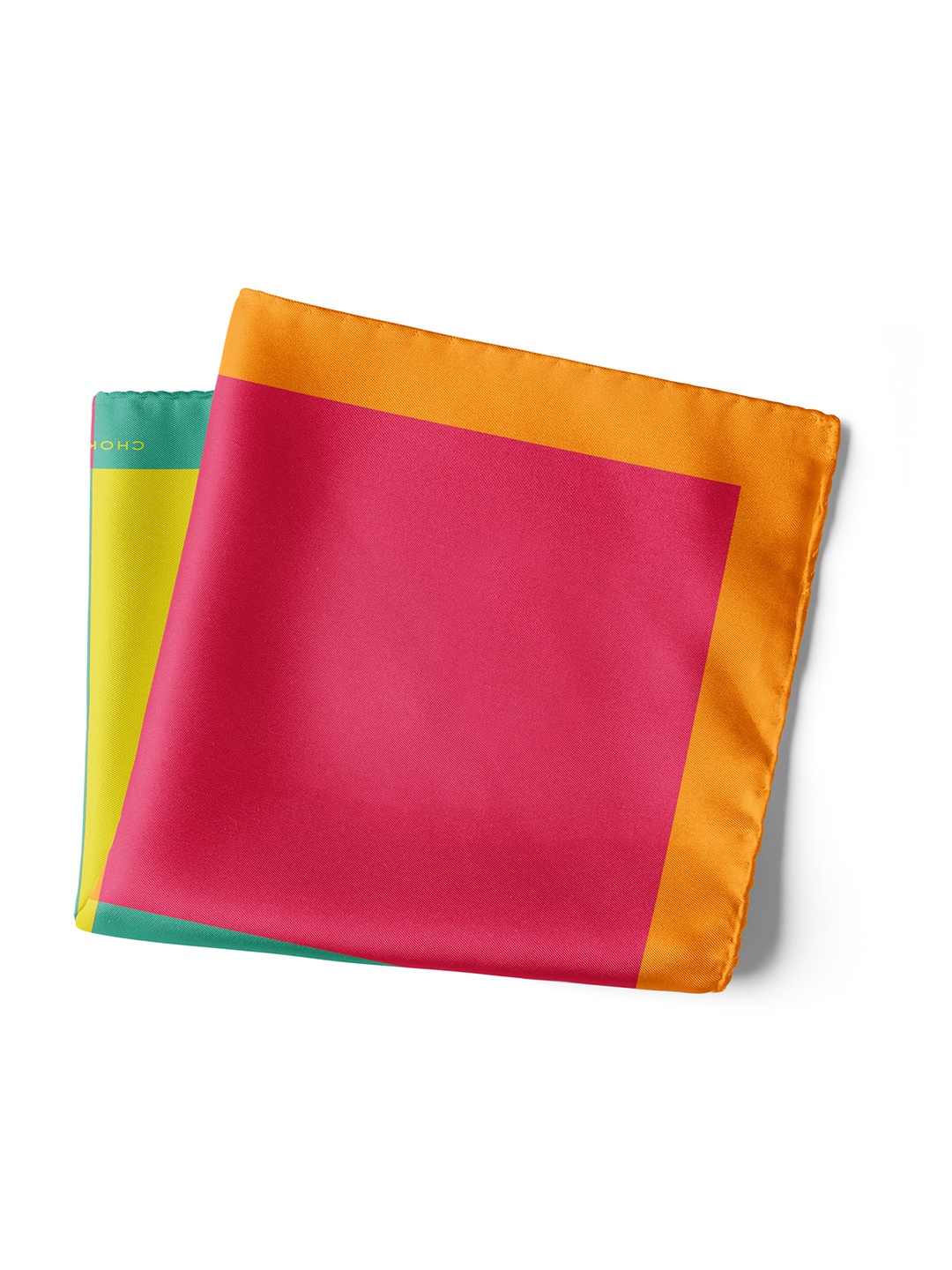 

CHOKORE Men Colourblocked Satin Silk Pocket Squares, Pink