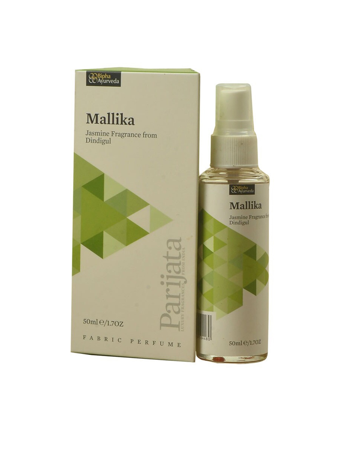 

Bipha Ayurveda Mallika Parijata Long Lasting Fabric Perfume - 50 ml, Green