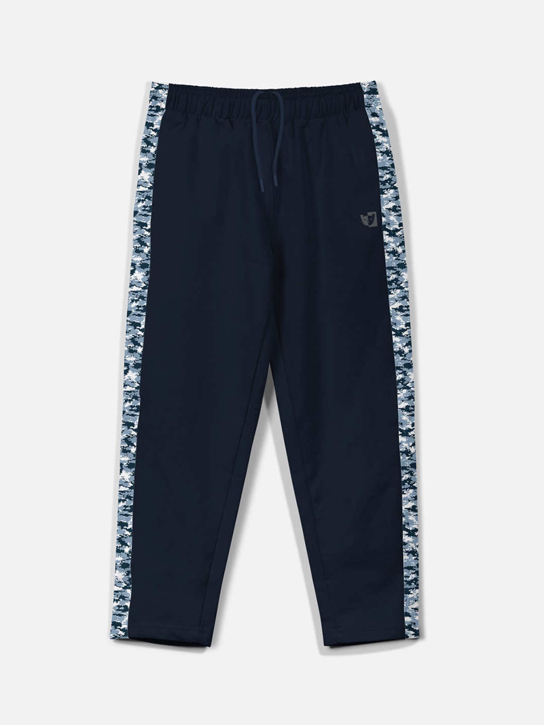 

HELLCAT Boys Camouflage Printed Track Pants, Navy blue
