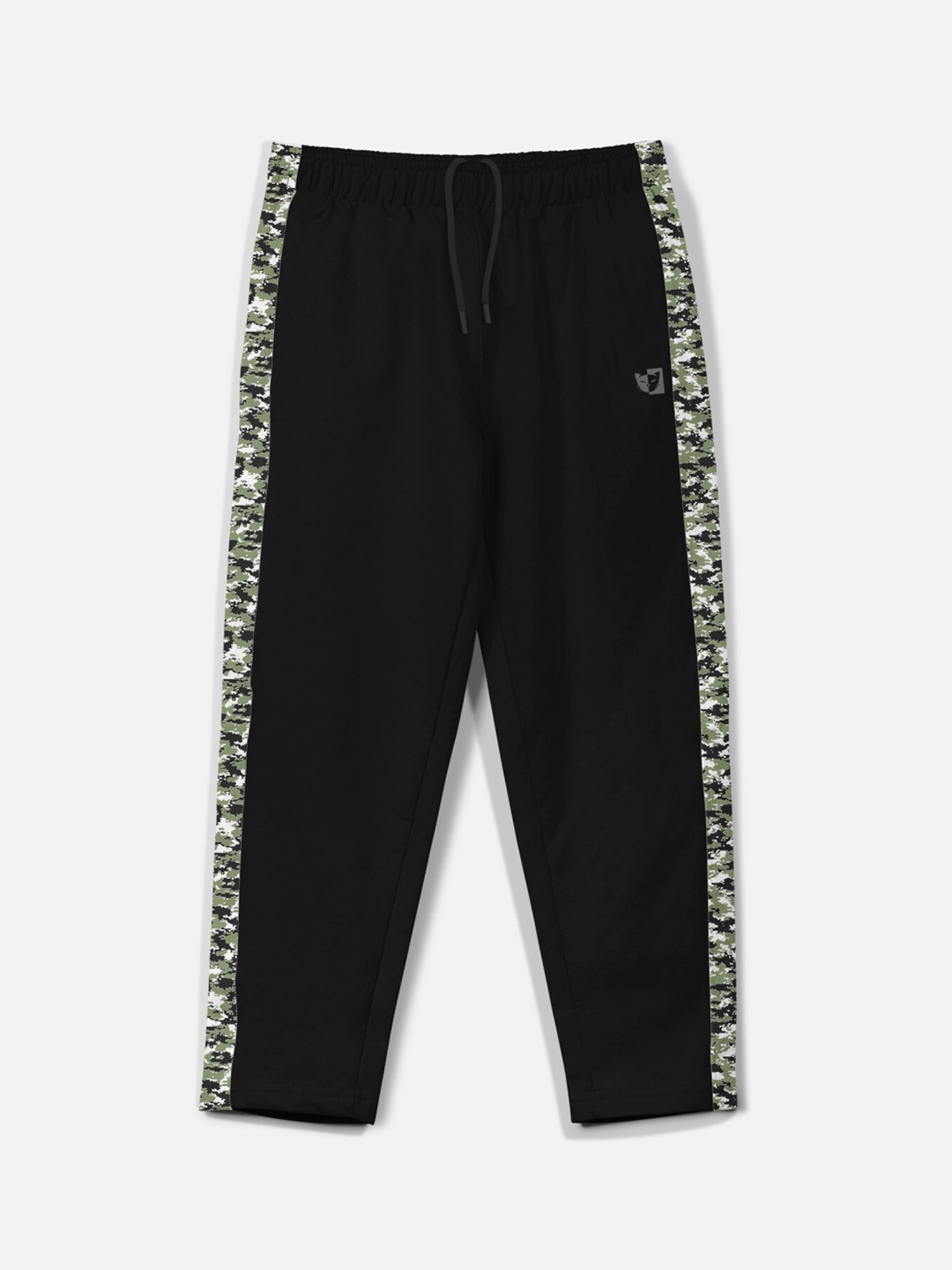 

HELLCAT Boys Camouflage Printed Track Pants, Black