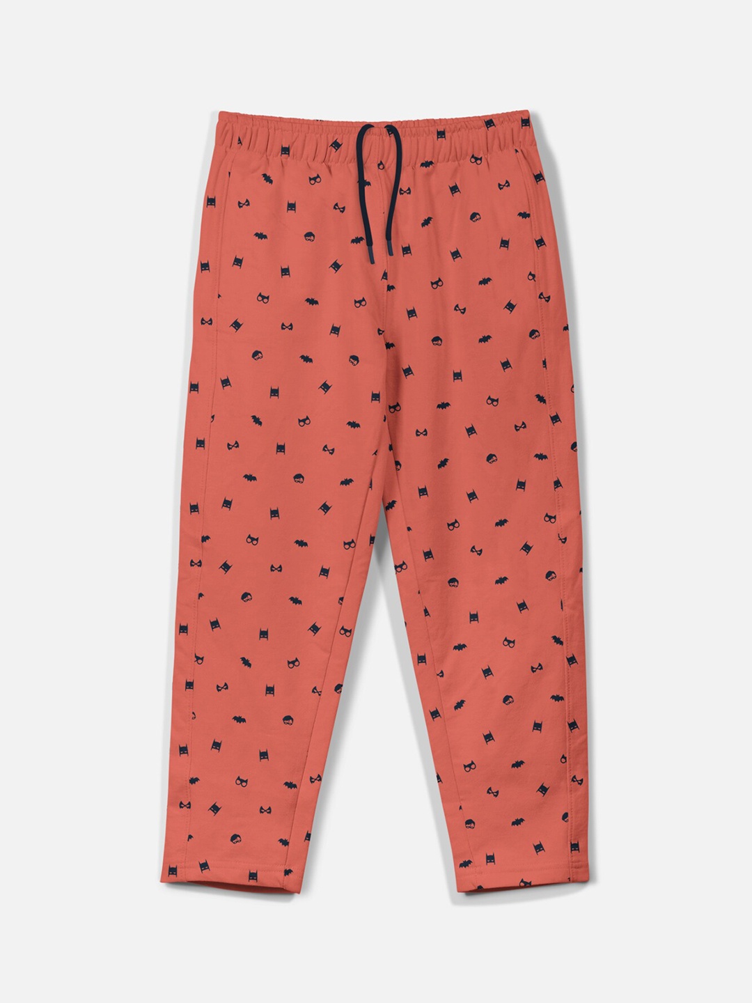 

HELLCAT Boys Conversational Printed Track Pants, Orange