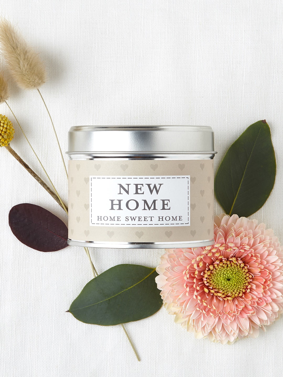 

Aromatic Fables White New Home Wishes Scented Tin Jar Candle