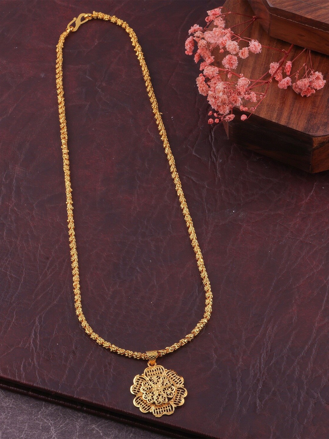 

TIEXA Gold-Plated Pendant Chain