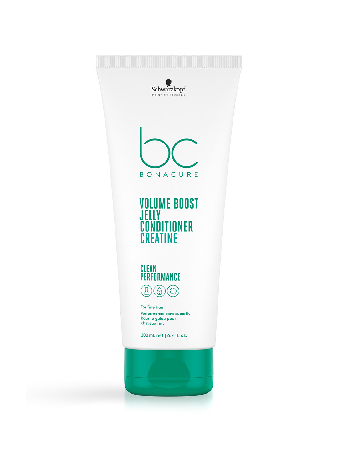 

Schwarzkopf PROFESSIONAL Bonacure Volume Boost Jelly Conditioner with Creatine - 200ml, Green