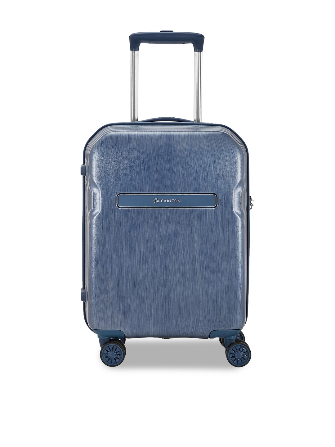 

CARLTON Textured Cabin Trolley Bag, Blue