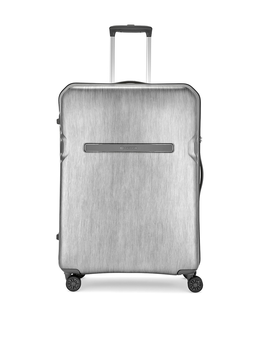 

CARLTON Fremont Textured Hard-Case Large Trolley Bag, Silver