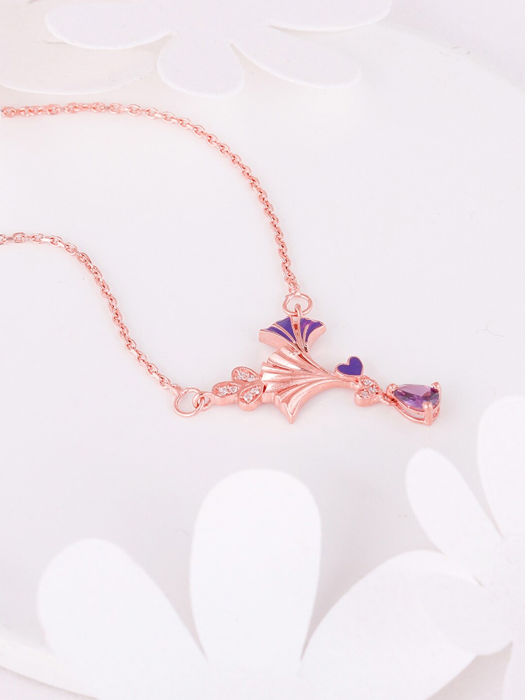 

GIVA Sterling Silver Rose Gold-Plated Chain