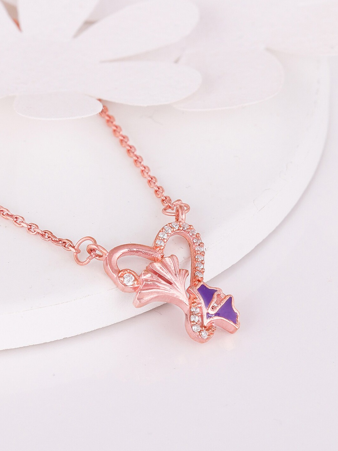 

GIVA Sterling Silver Rose Gold-Plated Chain