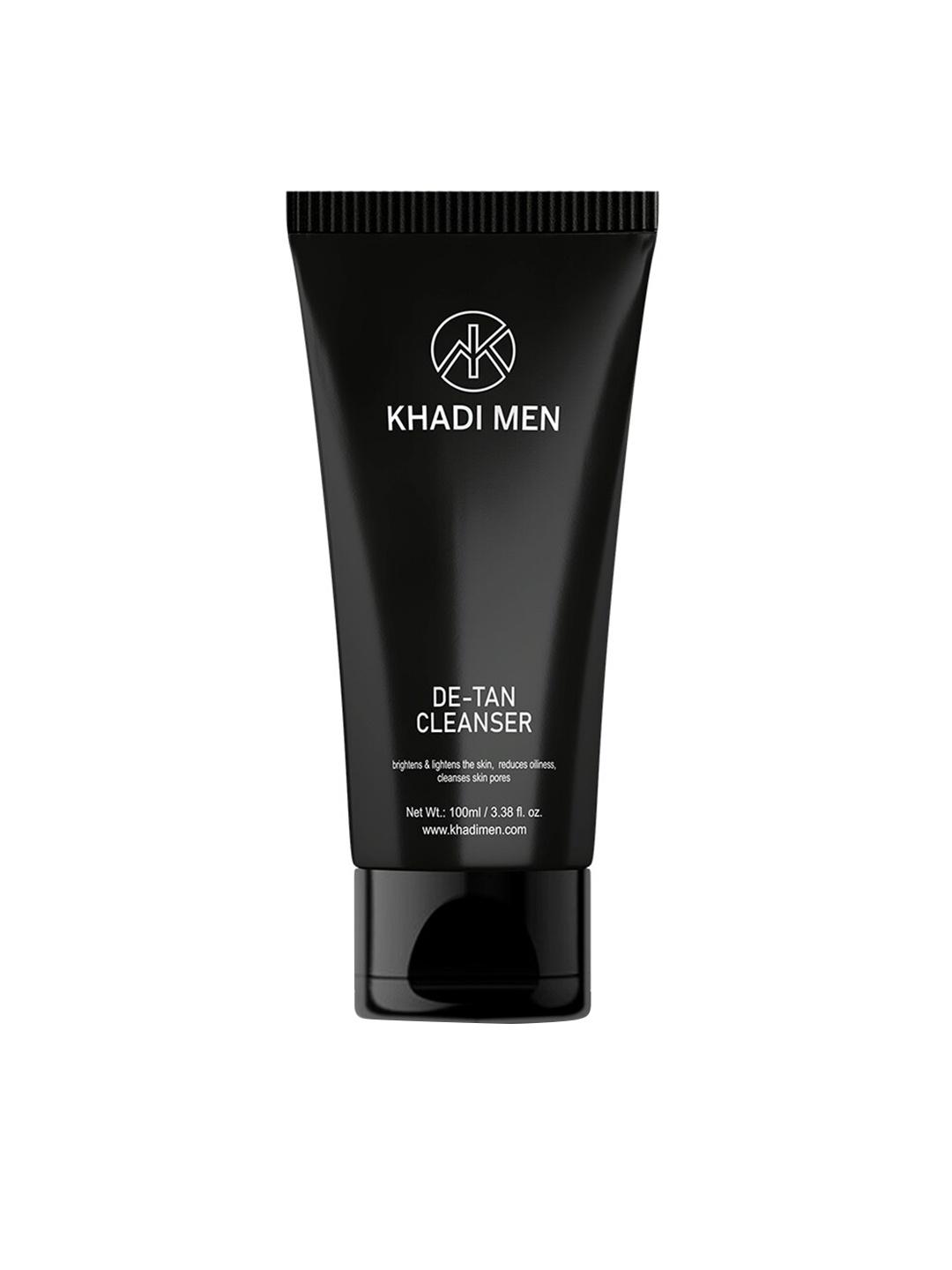 

Khadi Men De-Tan Face Cleanser To Lighten & Brighten The Skin - 100ml, Black