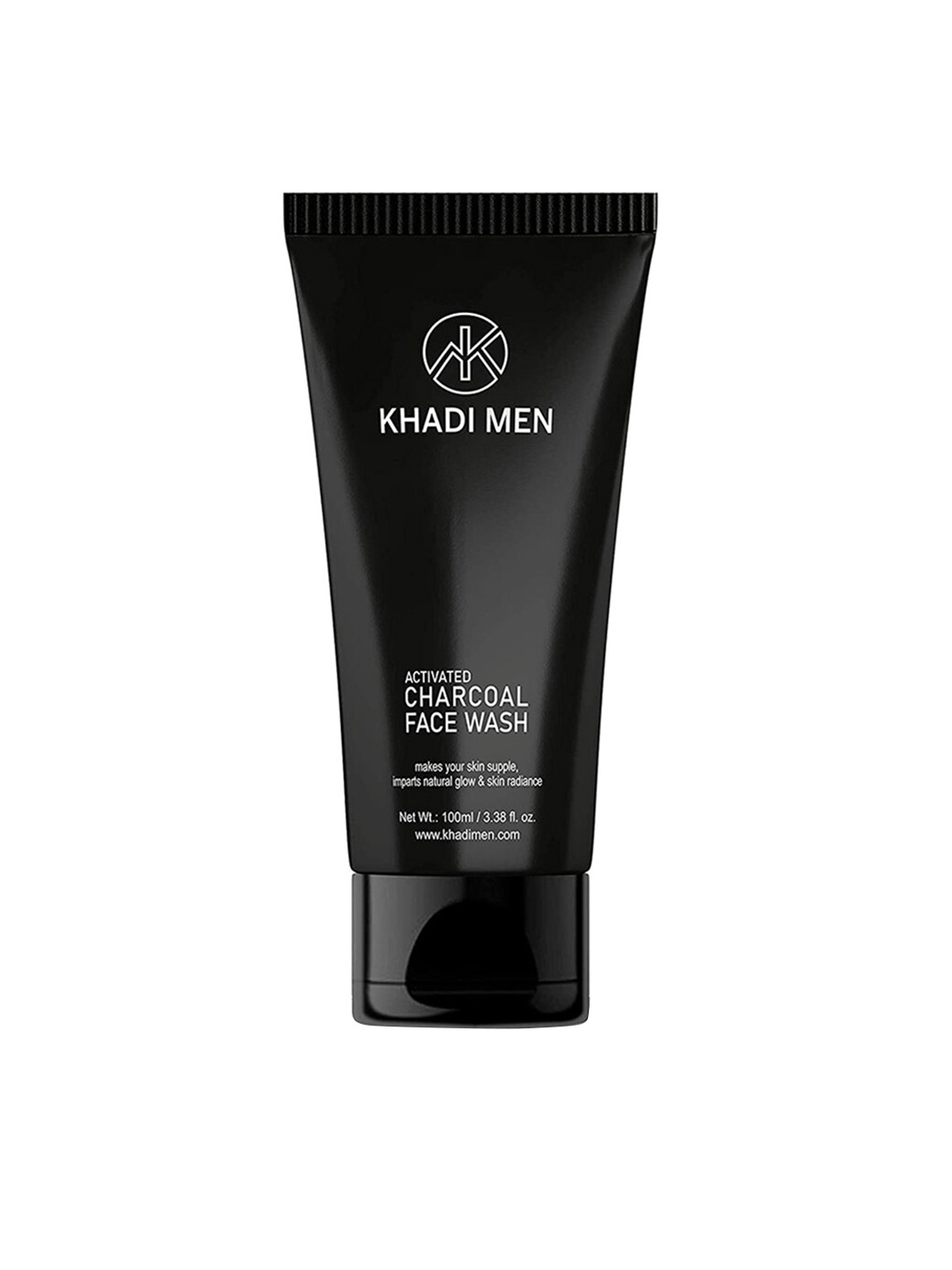 

Khadi Men Activated Charcoal Face Wash For Supple Skin & Radiance - 100ml, Black