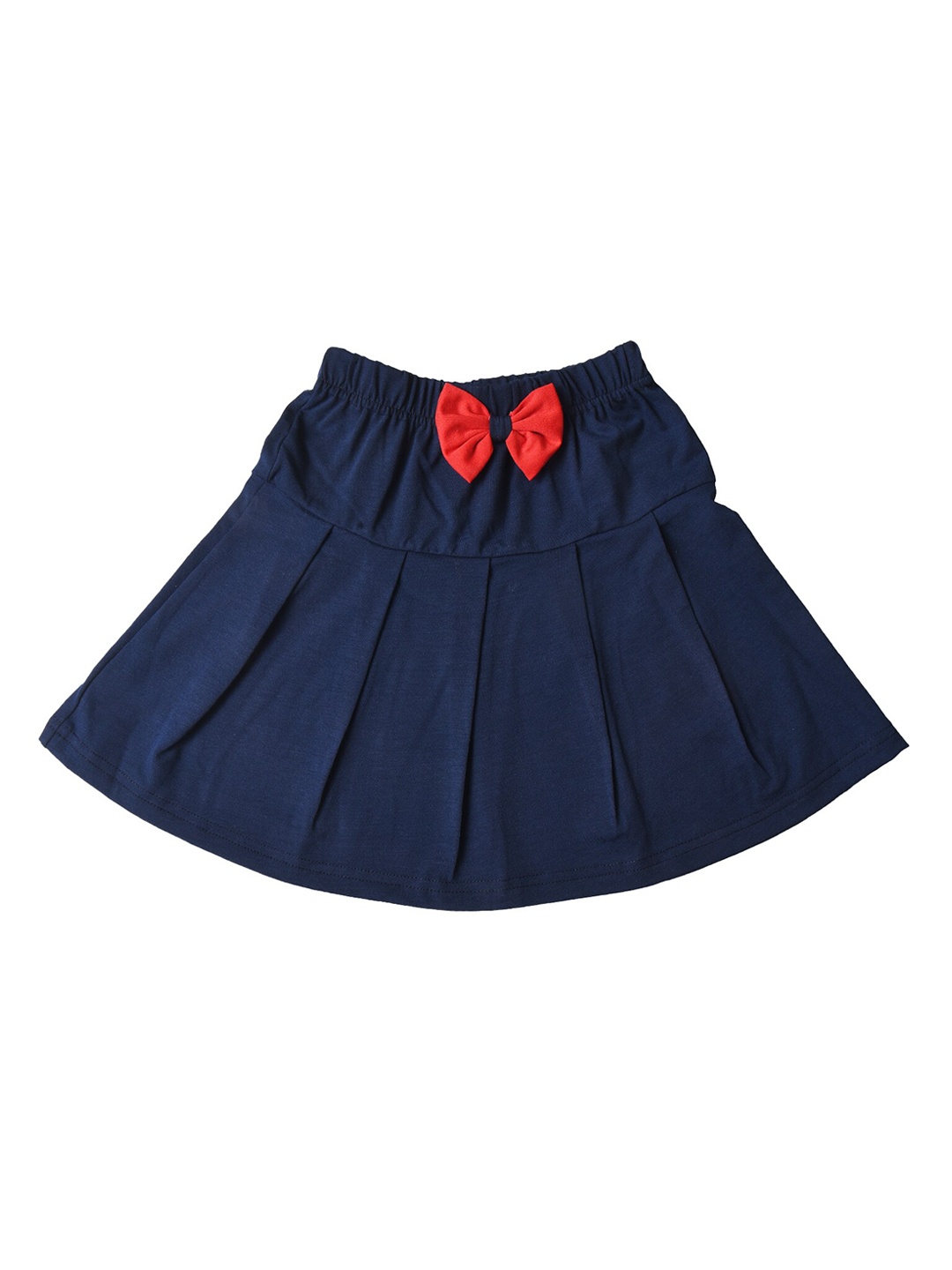 

POMY & JINNY Girls Pure Cotton Flared Skirts, Navy blue