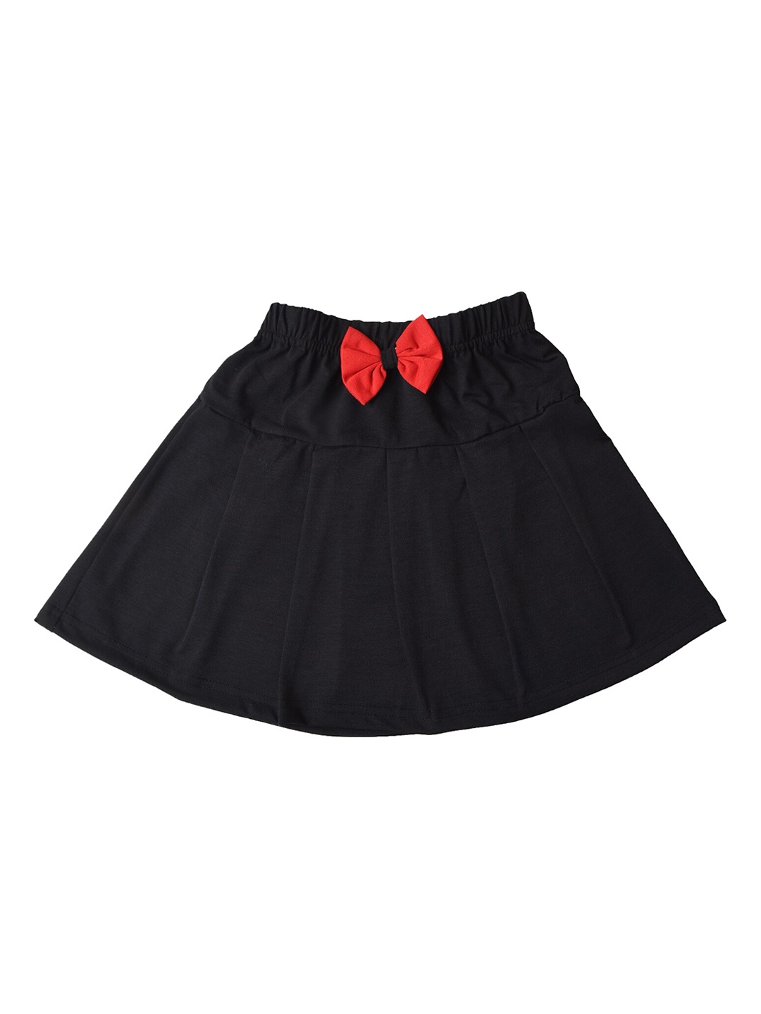 

POMY & JINNY Girls Pure Cotton Flared Skirts, Black
