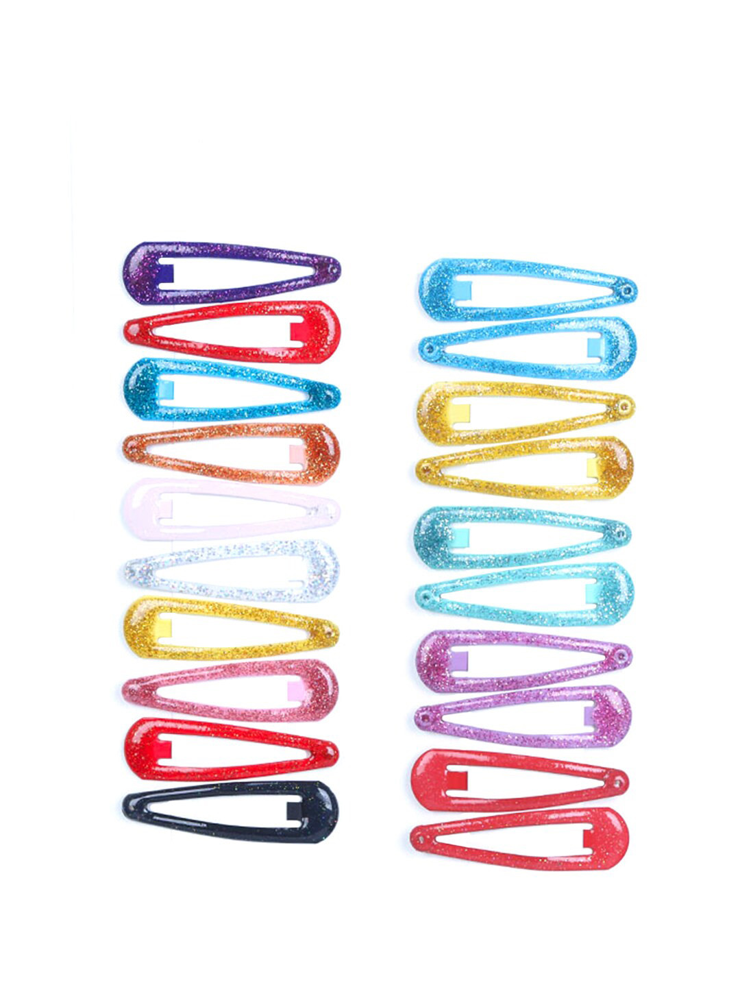 

Melbees by Yellow Chimes Girls Set of 20 Tic Tac Hair Clip, Blue