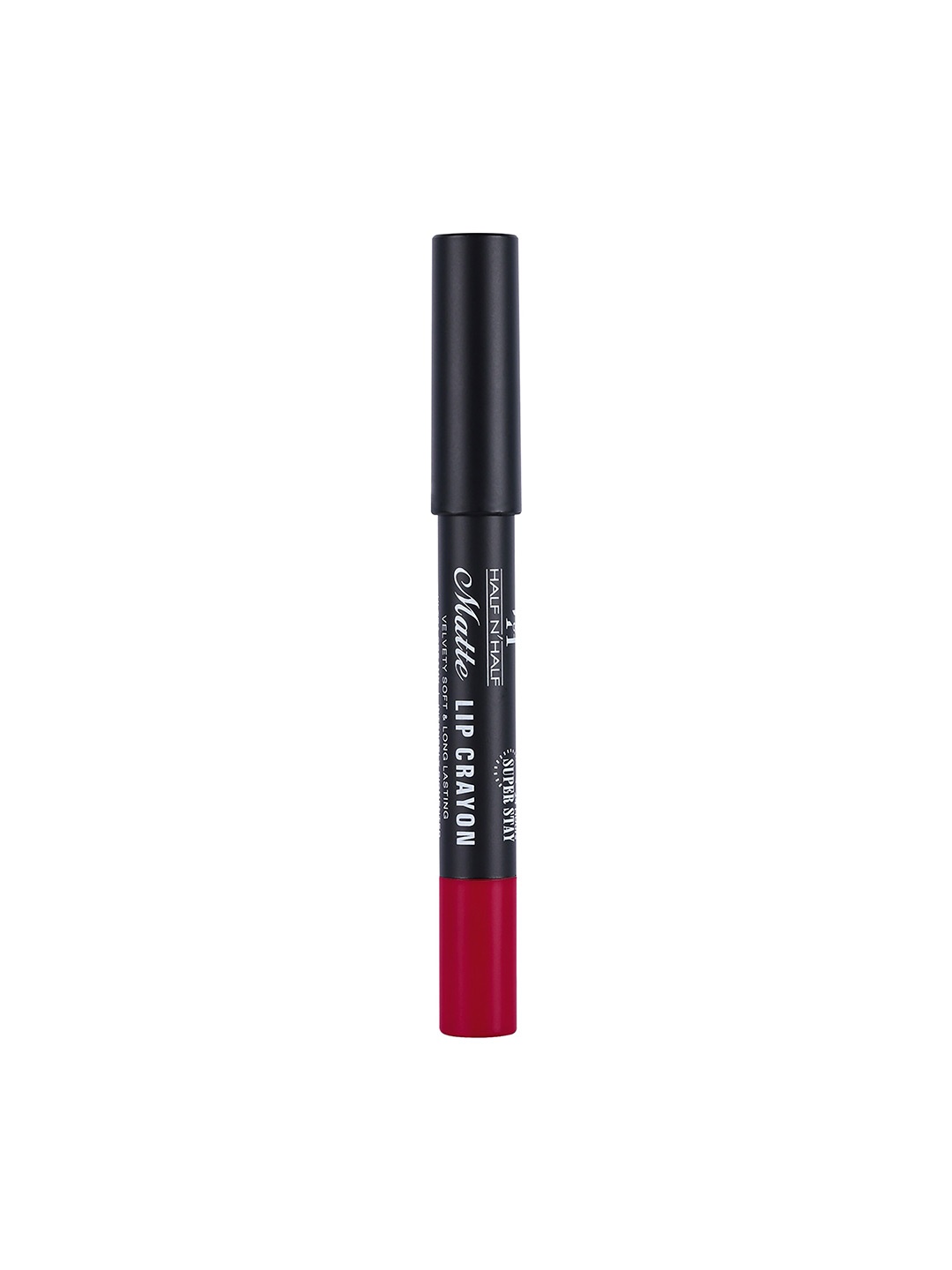 

Half N Half Velvet Soft & Long Lasting 24H Super Stay Matte Lip Crayon - Xtreme Maroon 20