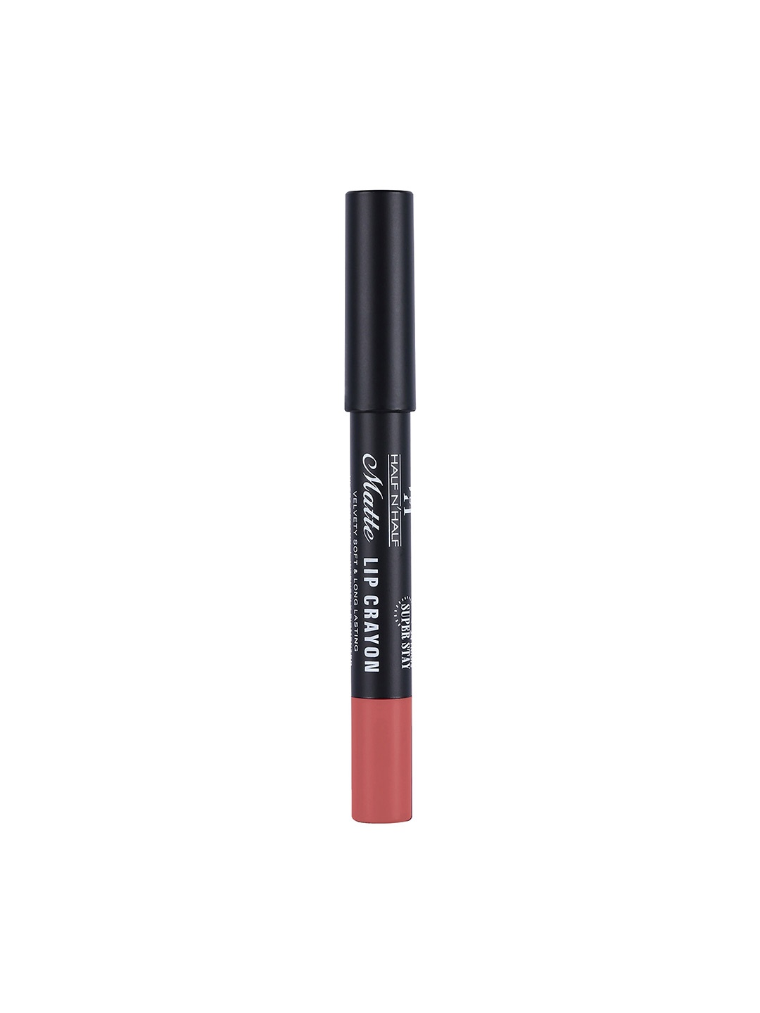 

Half N Half Matte Lip Crayon - First Love, Pink