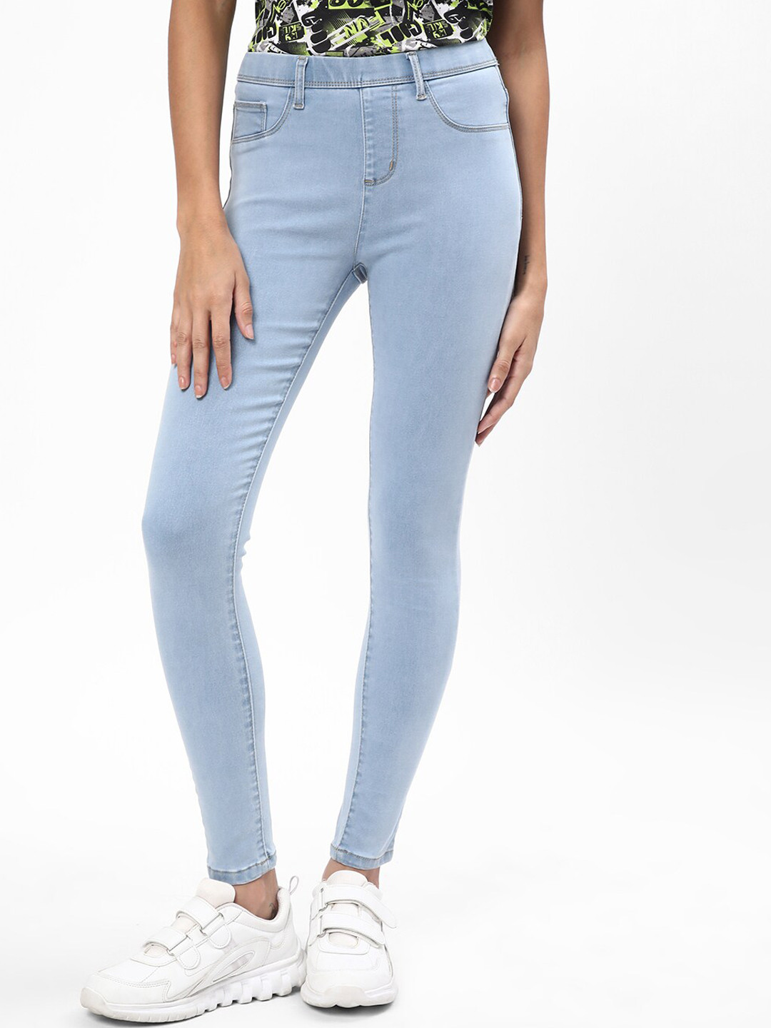 

R&B Women Clean Look Jeans, Blue
