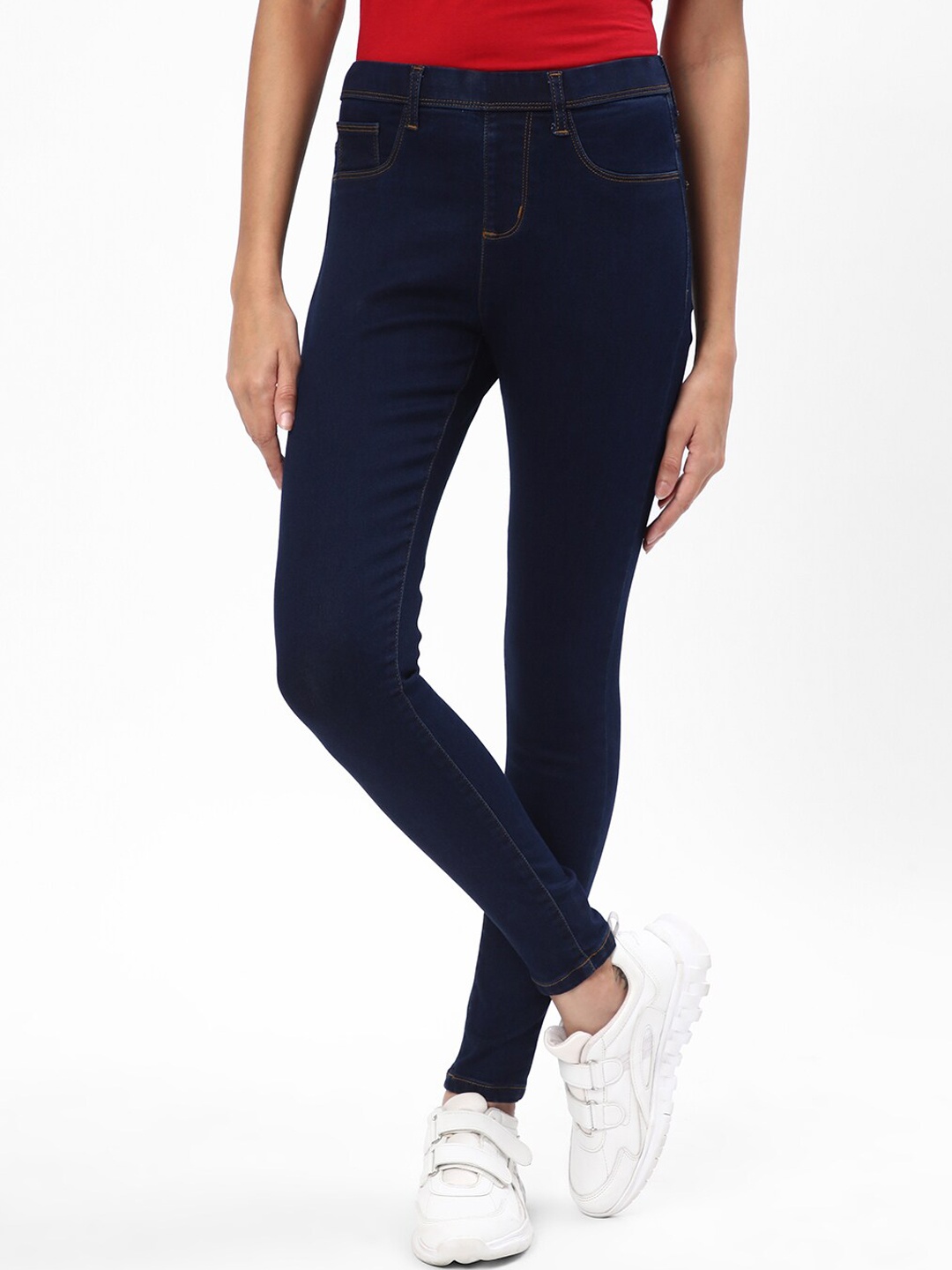 

R&B Women Clean Look Jeans, Blue