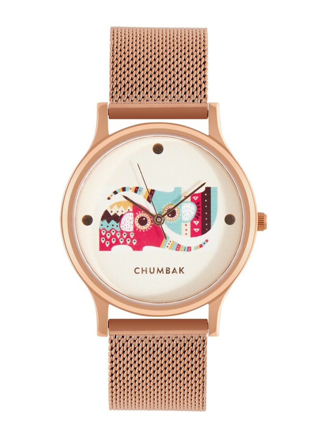 

TEAL BY CHUMBAK Women Bracelet Style Straps Analogue Watch, White
