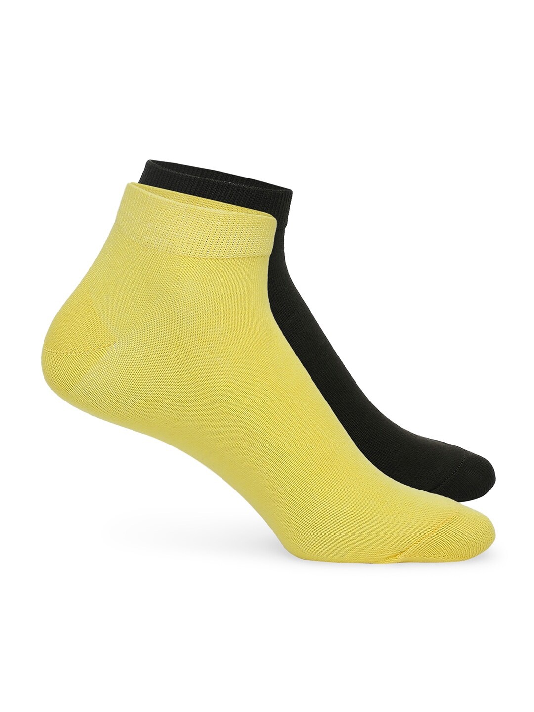 

UnderJeans by Spykar Men Pack Of 2 Ankle Length Socks, Olive