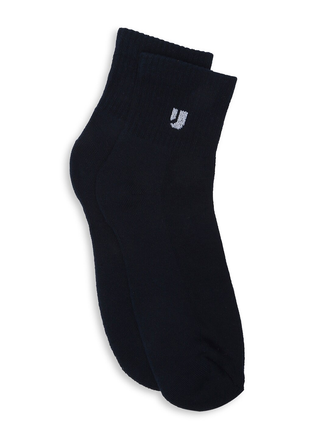 

UnderJeans by Spykar Men Pack Of 2 Ankle Length Socks, Navy blue