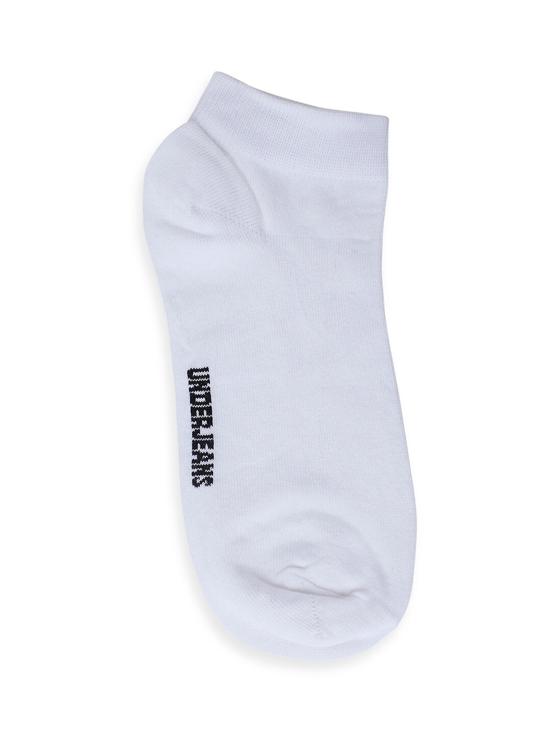 

UnderJeans by Spykar Men Pack Of 2 Ankle Length Socks, White