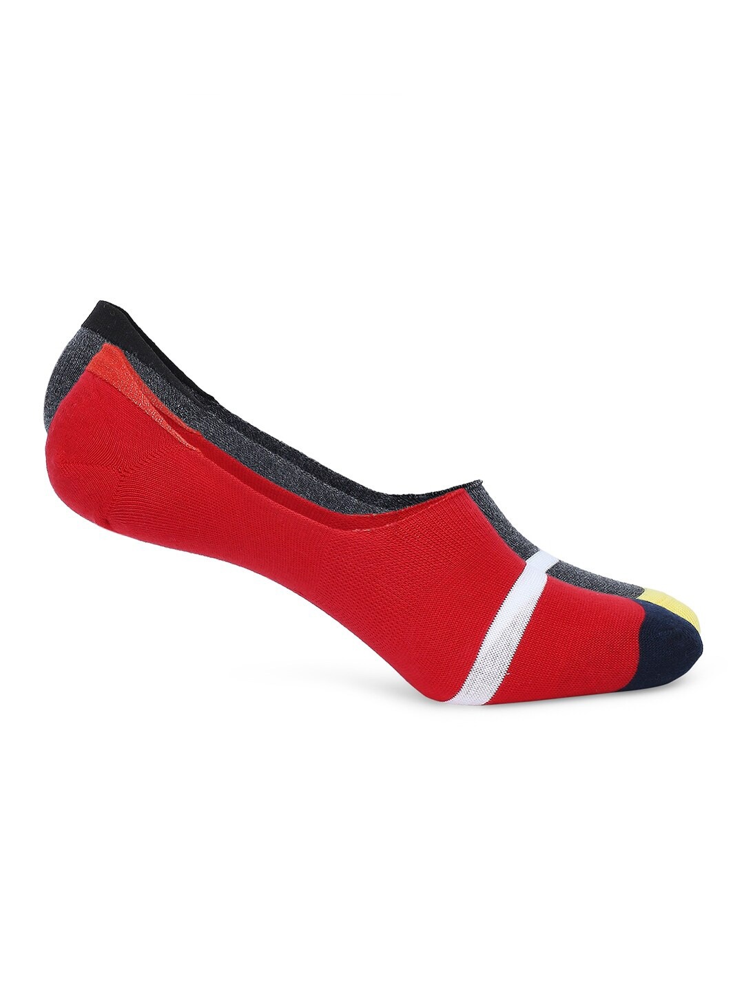 

UnderJeans by Spykar Men Pack Of 2 Shoe Liners, Red